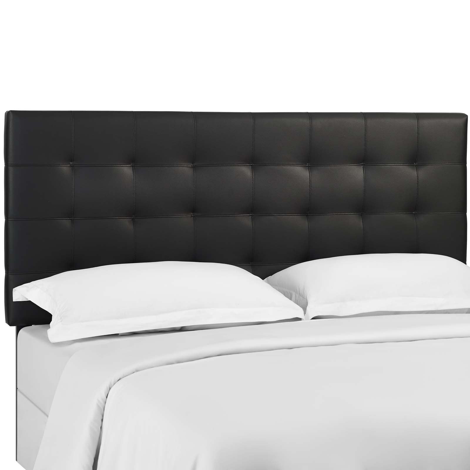 Modway Faux Leather Upholstered Tufted Headboard