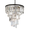 Palacial 16 Inch Wide 6 Light Chandelier In Oil Rubbed Bronze