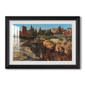 Palatine In Rome C 1921 Edward Theodore Compton Custom Framed Print