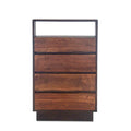 Palermo 34 Inch Acacia Wood Live Edge Dresser