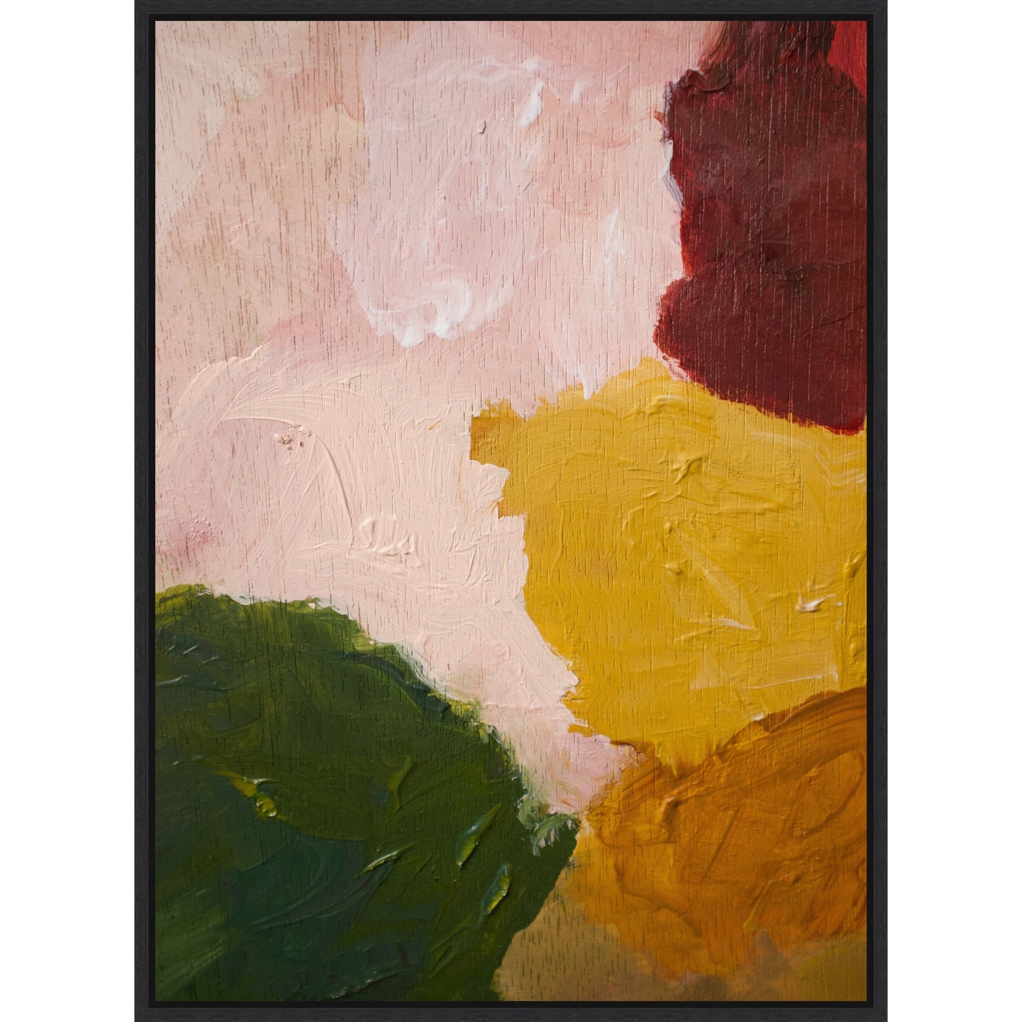 Palette 03 By Emily Tingey Framed Canvas Wall Art