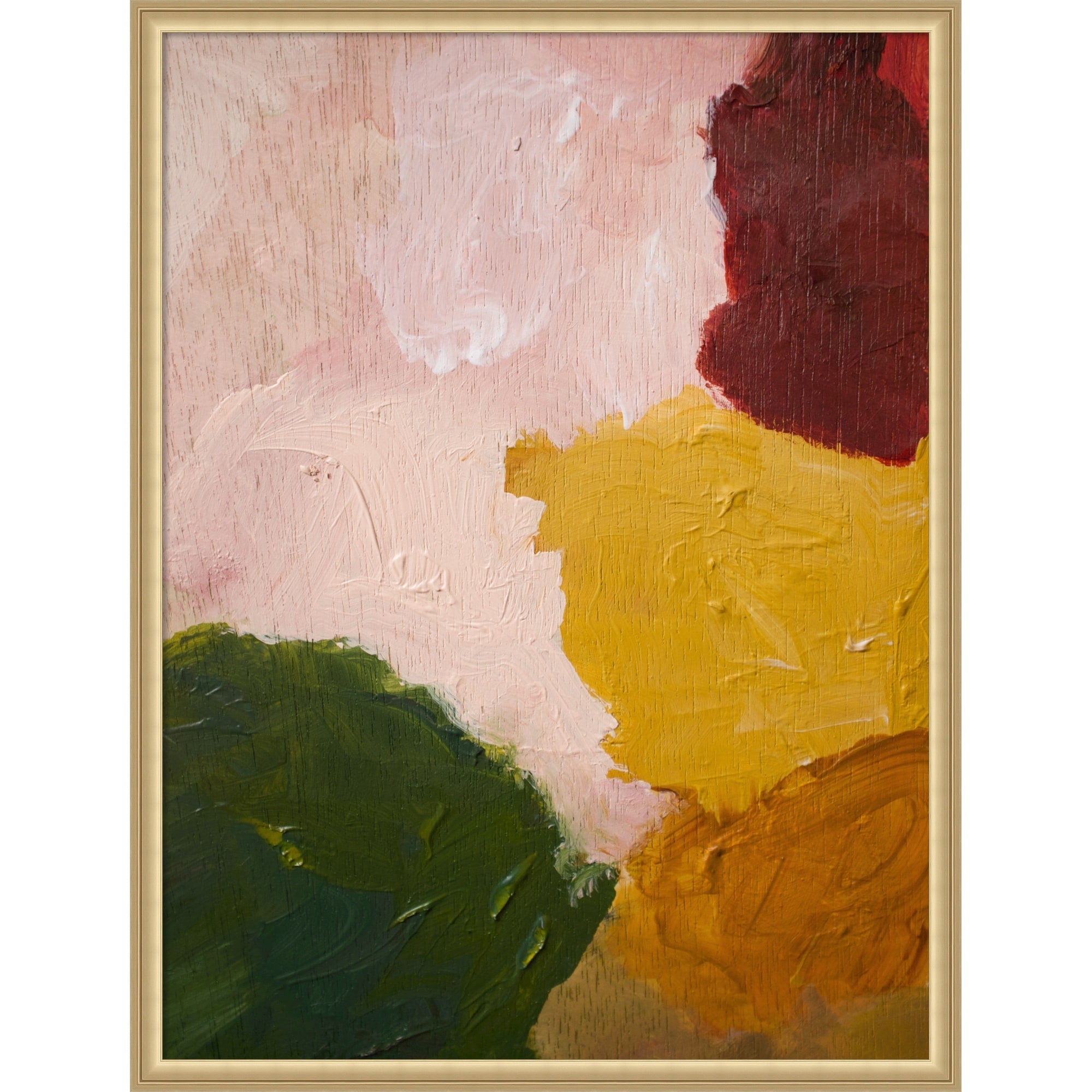 Palette 03 By Emily Tingey Framed Mounted Canvas Wall Art Print