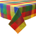 Palette Check Indian Summer Tablecloth 52 X 52