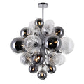15 Light Chandelier With Chrome Finish