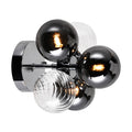 3 Light Sconce With Chrome Finish 9 Inch