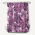 Palm Leaves Floral Print Shower Curtain