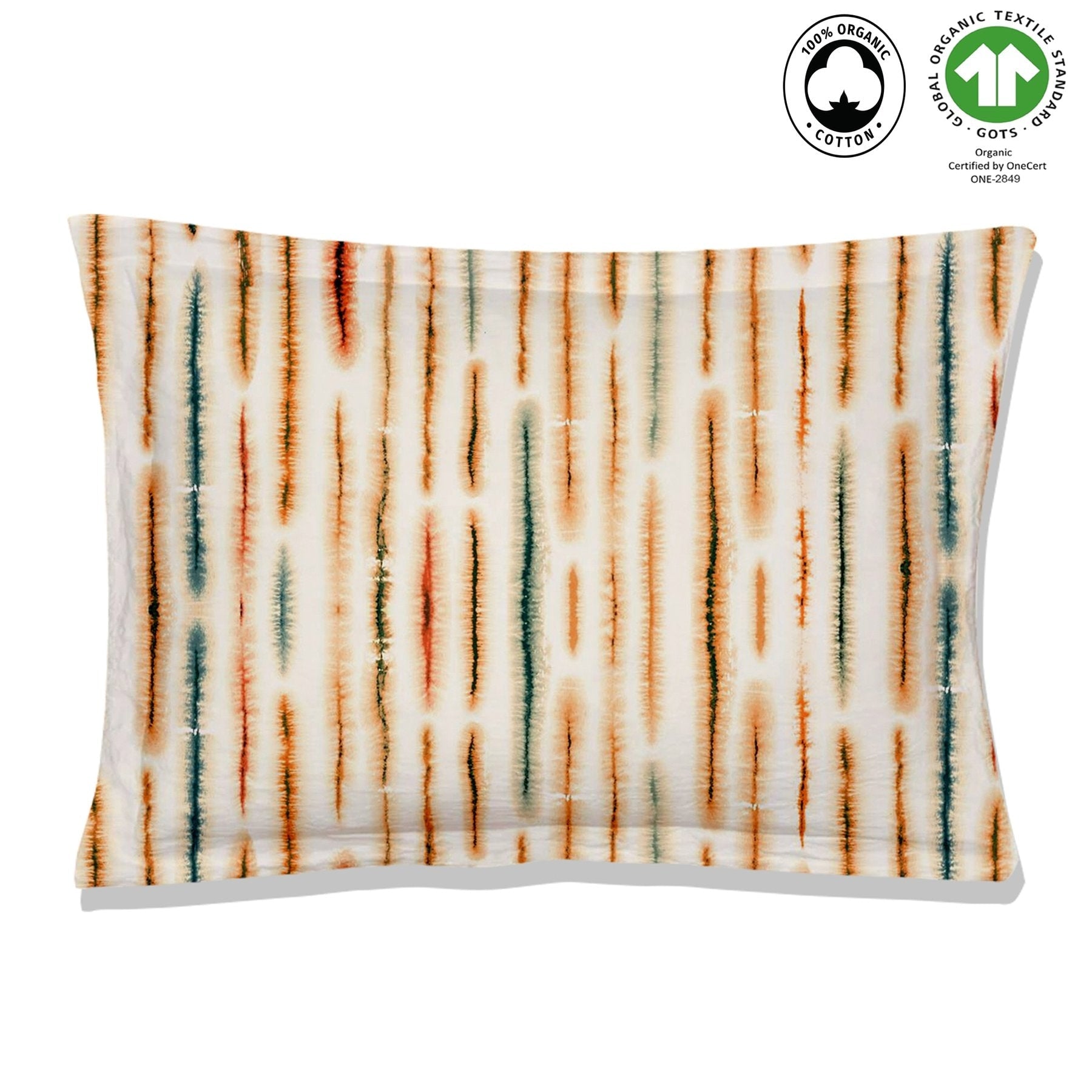 Palm Oasis Reversible Print 100 Organic Cotton Pillowcase Pack Of 2