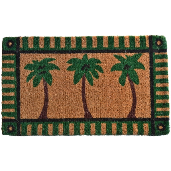 Palm Tree Welcome Mat