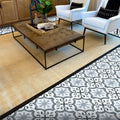 Palma 10 X 10 Ceramic Floor Wall Tile In Black Grey