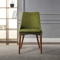 Palmer Mid Century Modern Fabric Dining Accent Chair In 2 Pack