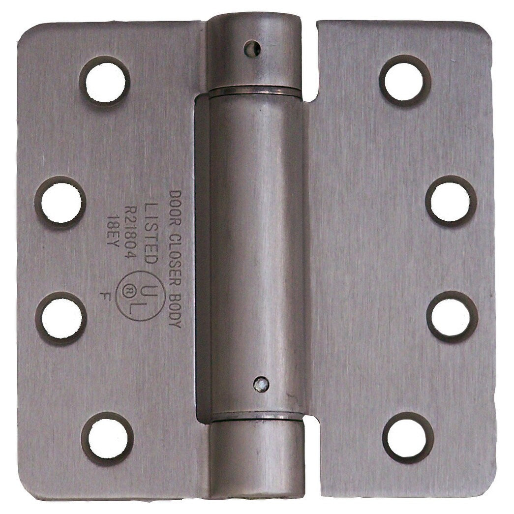 Pamex 4 Inch X 4 Inch Spring 1 4 Inch Radius Corner Mortise Hinge