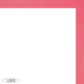 Panoramic Classic Modern Red Picture Frame Uv Acrylic Foam Board Backing Hanging Hardware