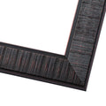 Panoramic Distressed Brown Picture Frame Uv Acrylic Foam Board Backing Hanging Hardware