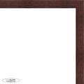 Panoramic Minimalist Brown Picture Frame Uv Acrylic Foam Board Backing Hanging Hardware