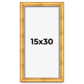 Panoramic Shadow Box 1.75 Deep Gold Frame Uv Acrylic Backing Hanging Hardware