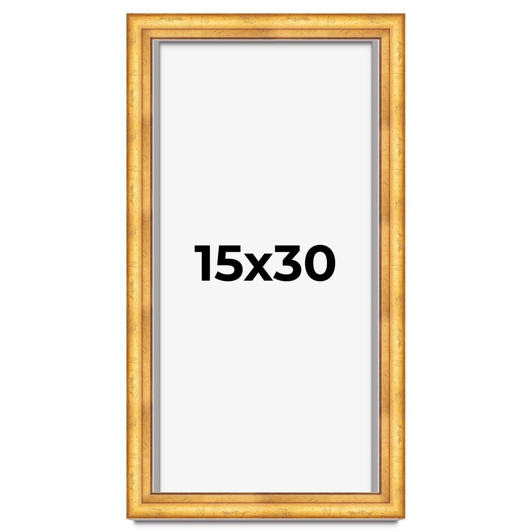 Panoramic Shadow Box 1.75 Deep Gold Frame Uv Acrylic Backing Hanging Hardware