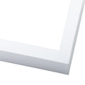 Panoramic Shadow Box 1.75 Deep White Frame Uv Acrylic Backing Hanging Hardware