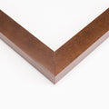 Panoramic Simple Brown Picture Frame Uv Acrylic Foam Board Backing Hanging Hardware
