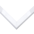 Panoramic Slim Profile White Picture Frame Uv Acrylic Foam Board Backing Hanging Hardware