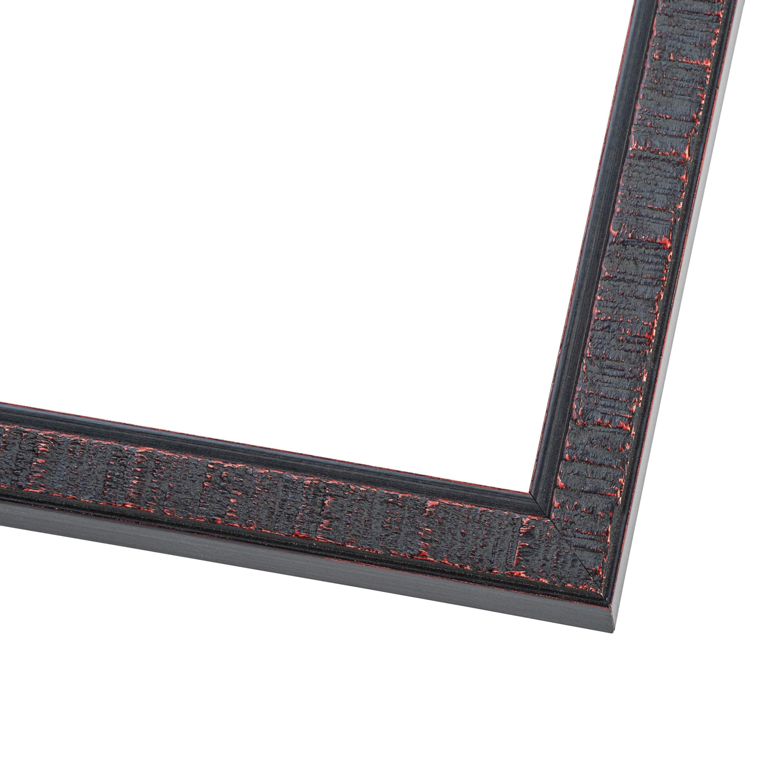 Panoramic Textured Brown Picture Frame Uv Acrylic Foam Board Backing Hanging Hardware