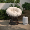Bowie Comfort Series Swivel Patio Chair With Cushion