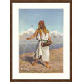Parable Of The Sower By English School Wood Framed Wall Art Print