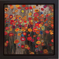 Parade By Don Li Leger Black Floater Framed Canvas Giclee Art 20 In X 20 In Ready To Hang