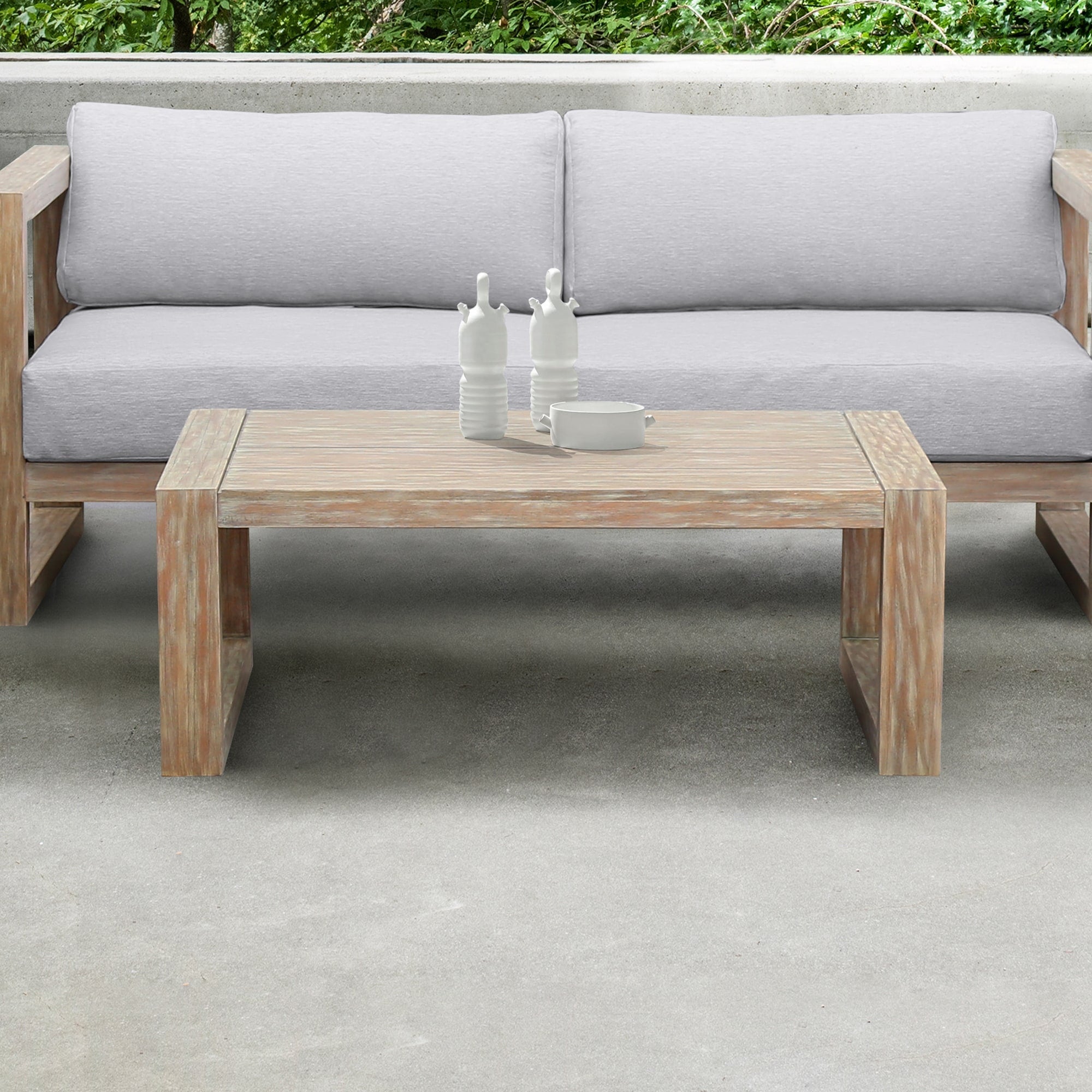 Paradise Outdoor Eucalyptus Coffee Table
