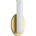 Parallel Led Collection Satin Brass 11 Inch Led Wall Bracket