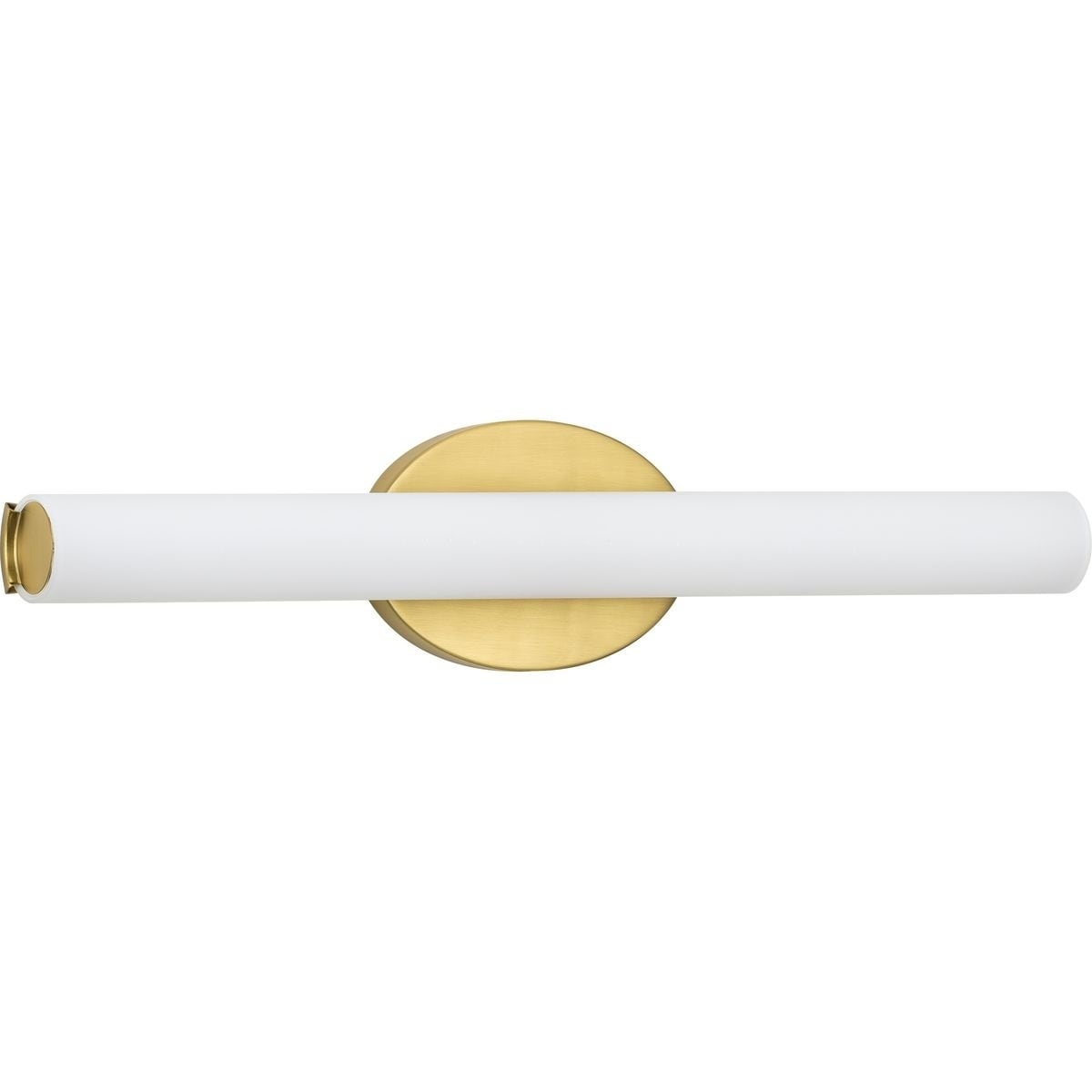 Parallel Led Collection Satin Brass 22 Inch Led Linear Bath