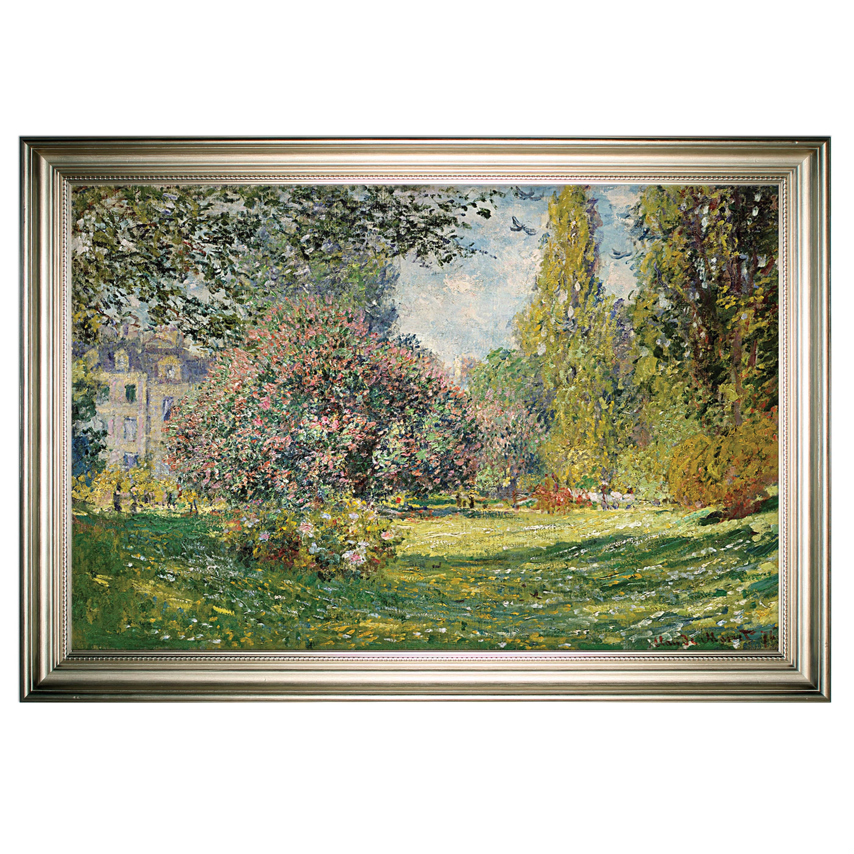 Parc Monceau Paris Silver Frame