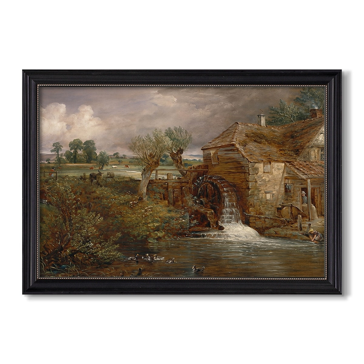 Parham Mill Gillingham 1826 John Constable Custom Framed Canvas