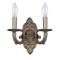 Crystorama Paris Market Collection 2 Light Venetian Bronze Wall Sconce