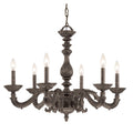 Crystorama Sutton 6 Light Venetian Bronze Chandelier