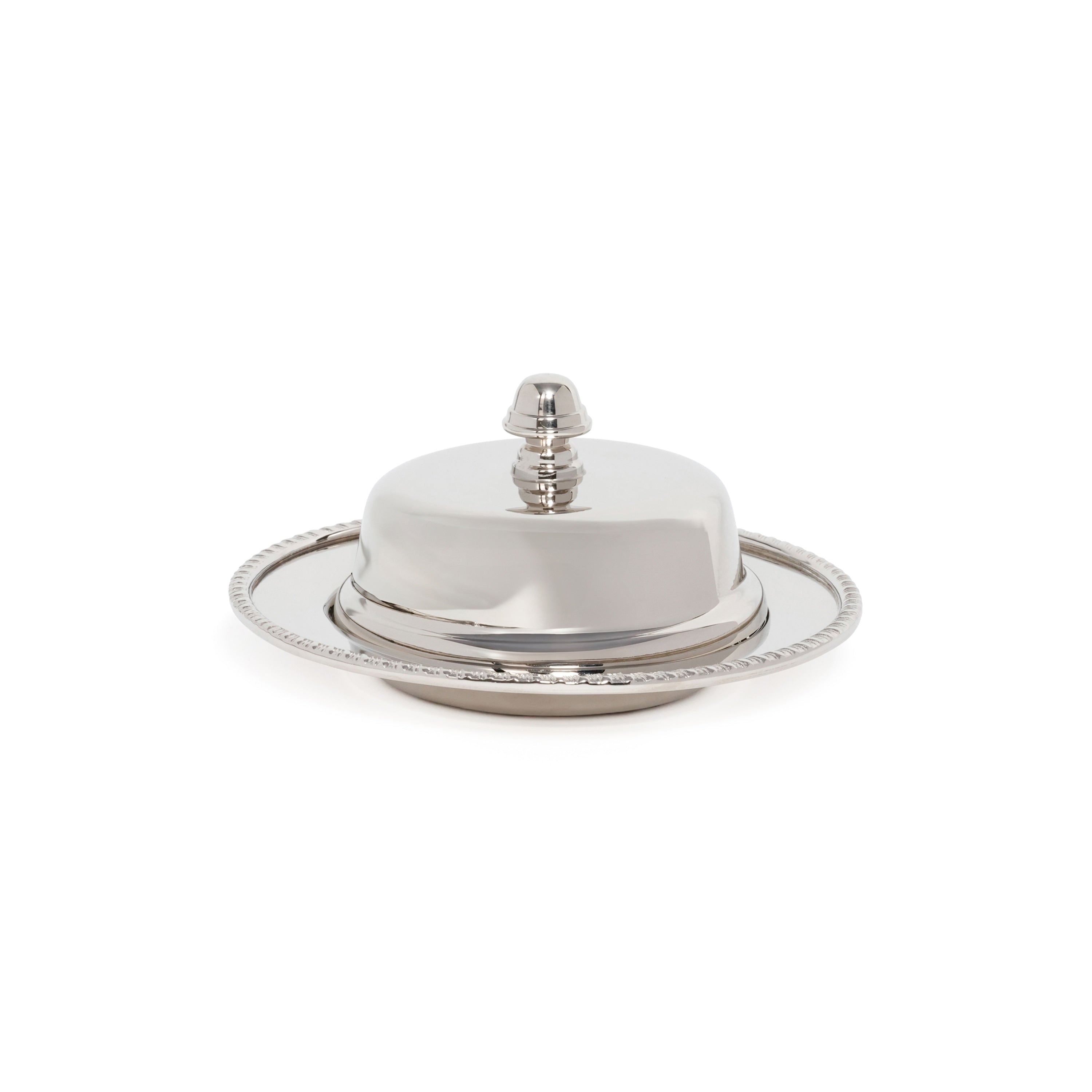 Parisian Butter Dish With Cover And Glass Insert