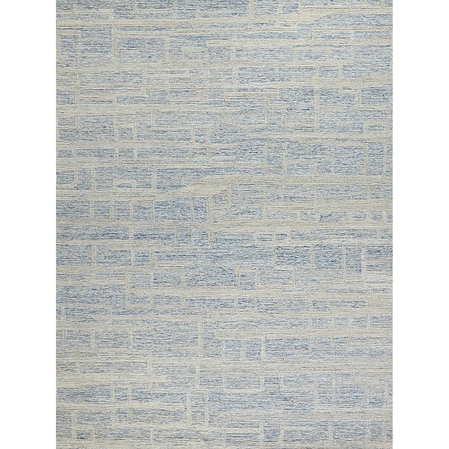 Park City Hand Tufted New Zealand Wool Blue Ivory Area Rug
