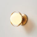 Parker 6 Inch 1 Light Champagne Gold Vanity Light With Etched Opal Glass Shade