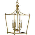 Parkhurst Collection Brushed Bronze Four Light Foyer 7.09 X 18.31 X 18.31