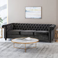 Parkhurst Tufted Chesterfield Velvet 3 Seater Sofa By Christopher Knight Home