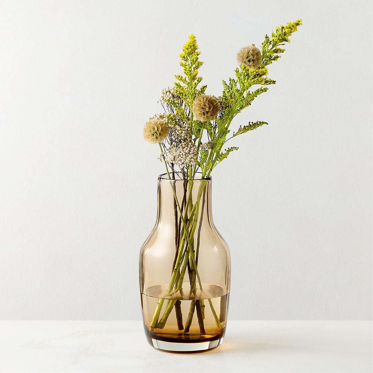 Parlor Green Cased Glass Vase by Todd Snyder