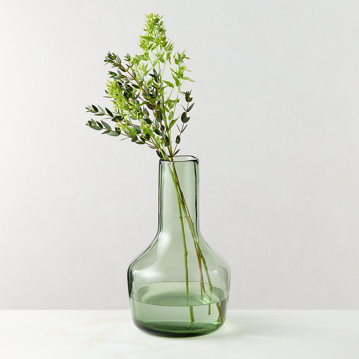 Parlor Amber Cased Glass Vase by Todd Snyder