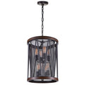 Carbon Loft Loewenstein 8 Light Chandelier With Pewter Finish