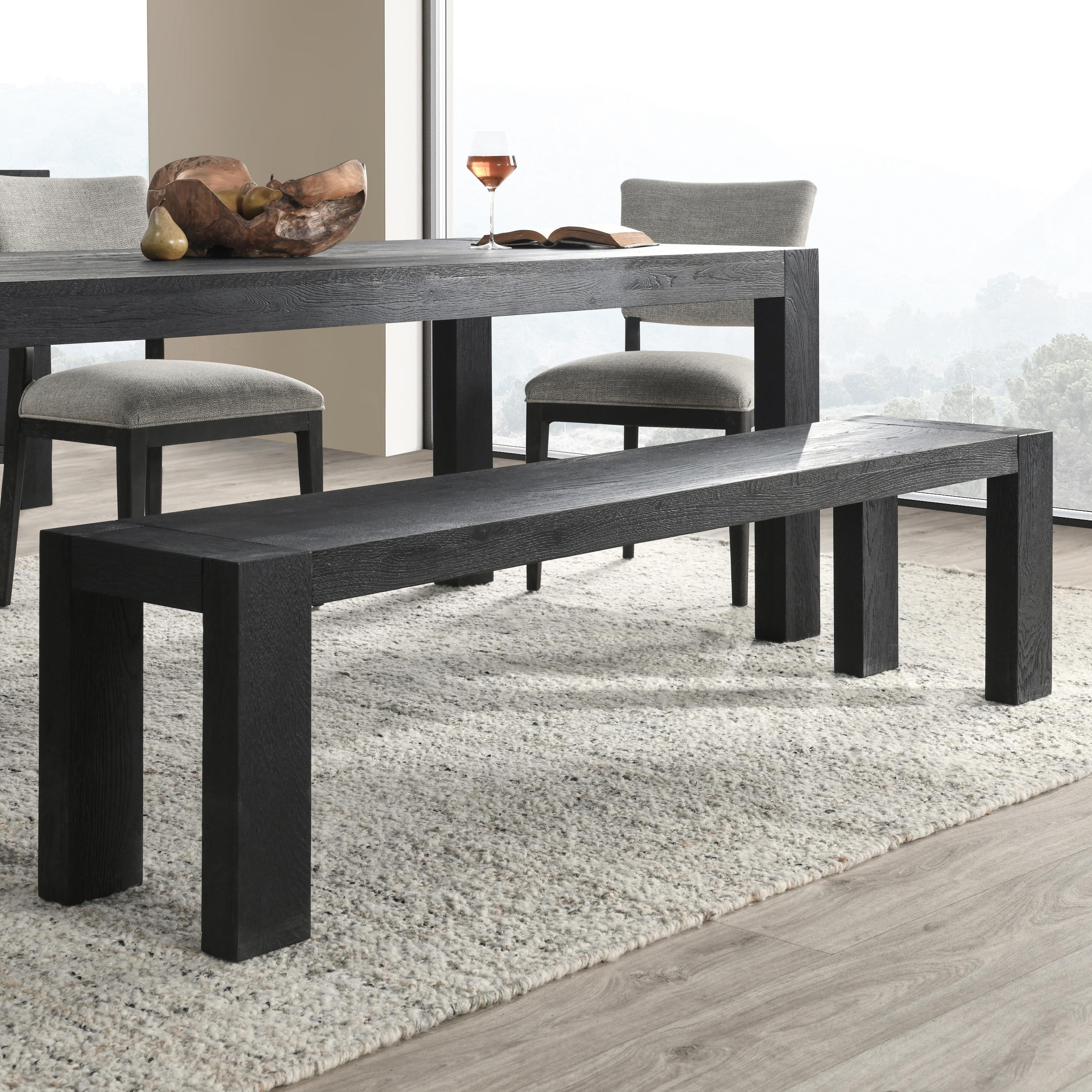 Parsons Oak Wood Bench 61