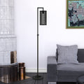 Parthen Floor Lamp In Blackened Bronze