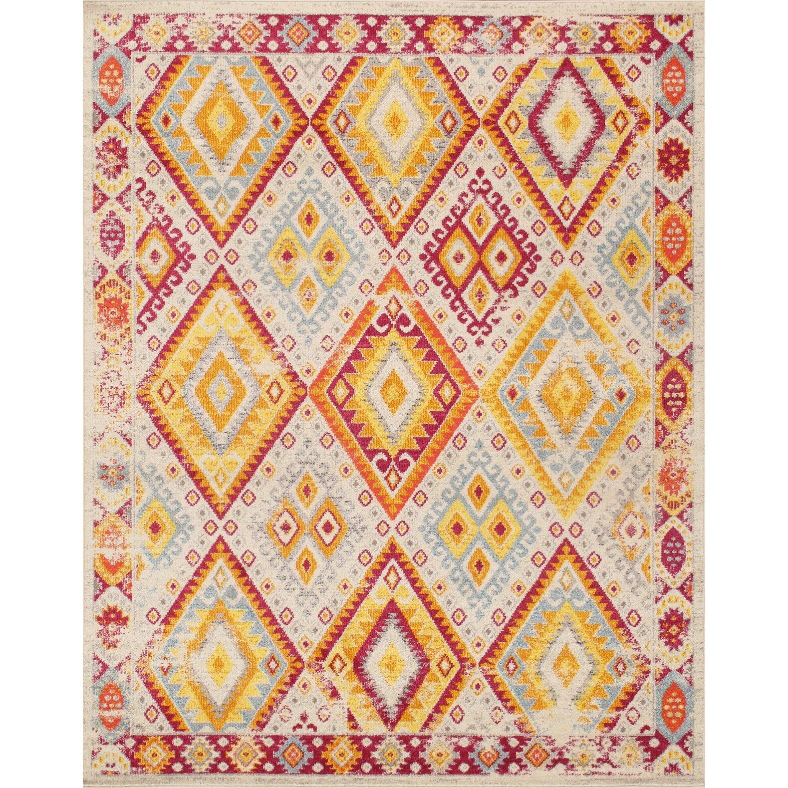 Pasargad Home Aldora Design Power Loom Area Rug