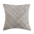 Pasargad Home Cowhide Decorative Throw Pillow 18X18
