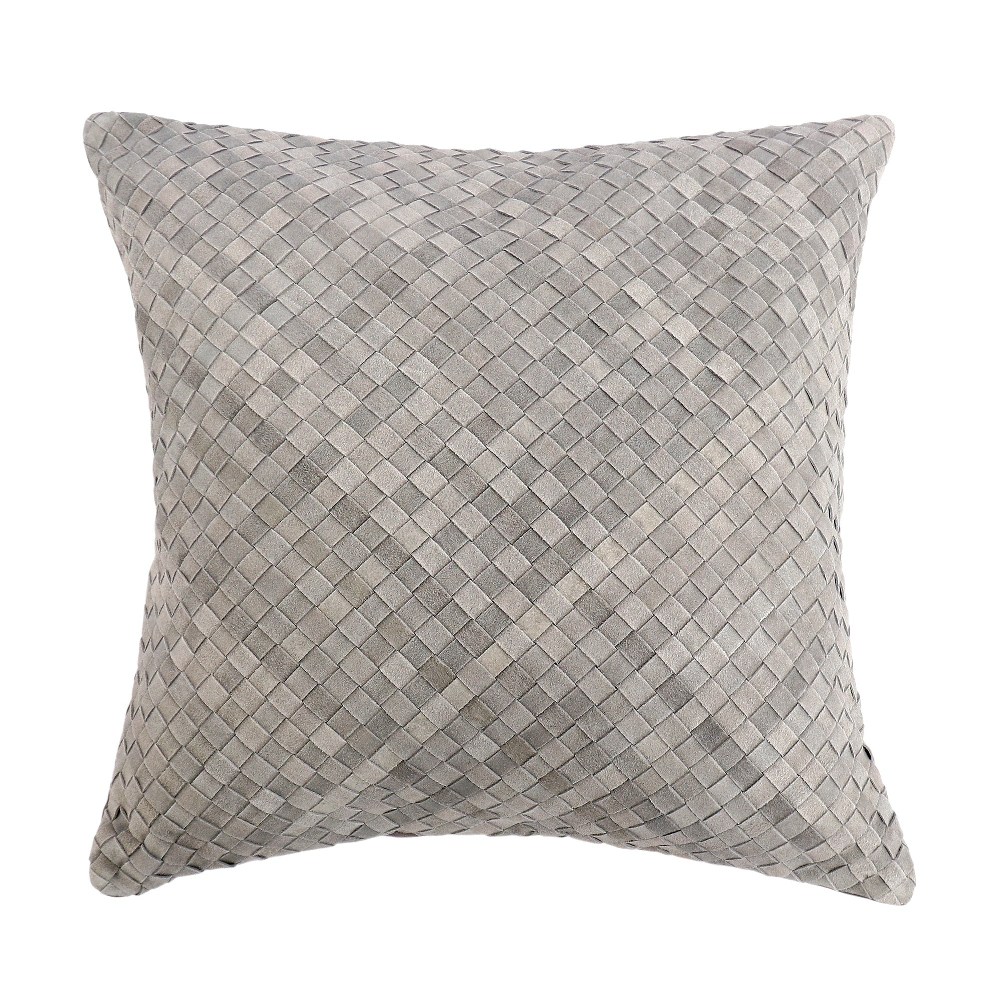 Pasargad Home Cowhide Decorative Throw Pillow 18X18