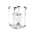 Pasargad Home Soren Steel Glass Lantern