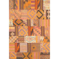 Pasargad Turkish Vintage Patchwork Wool Area Rug Multi