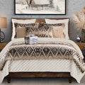 Paseo Road By Hiend Accents Chalet Aztec Comforter Set 3Pc